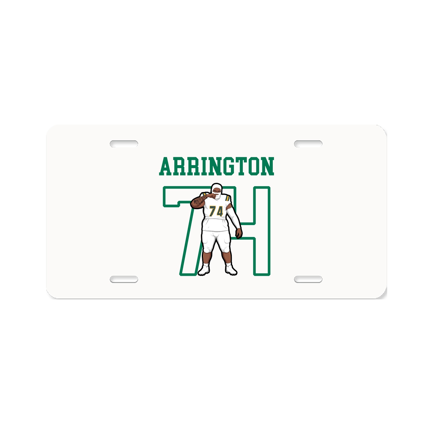 License Plate — Shirsey in Classic