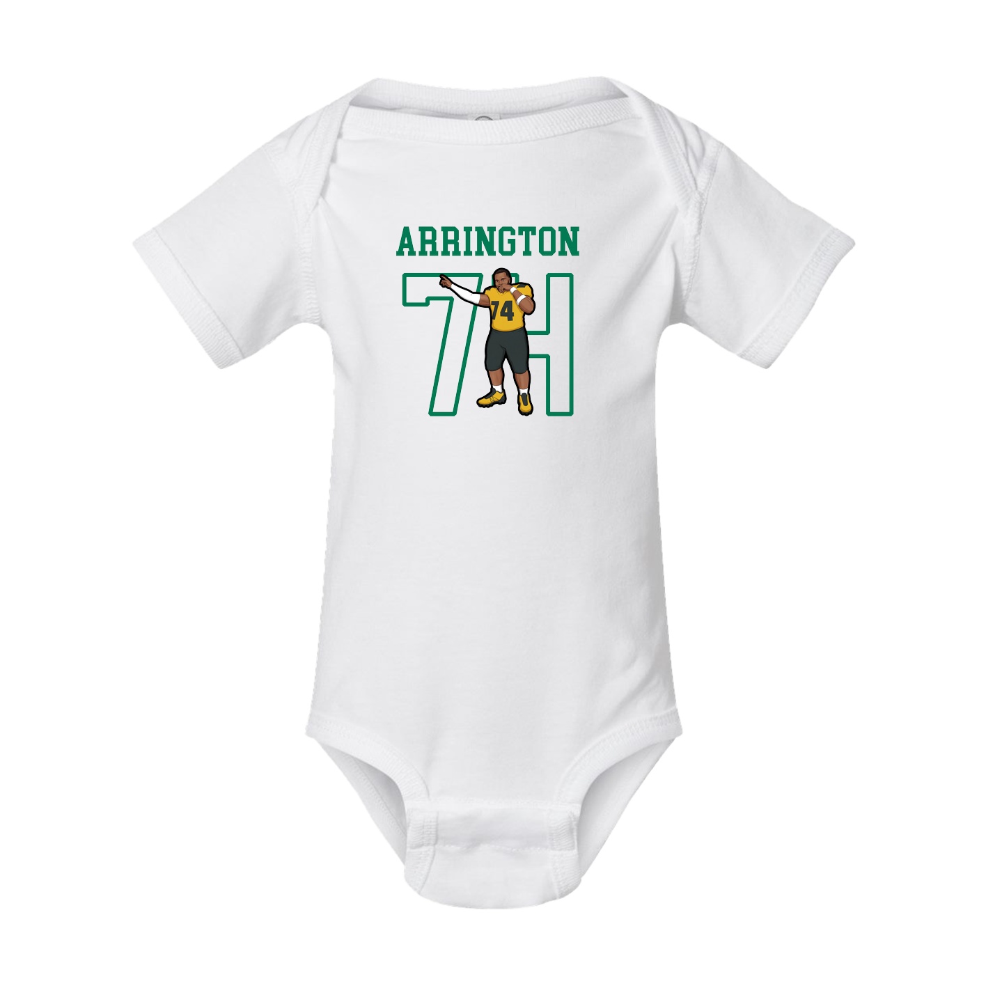 Baby Onesie — Shirsey in White