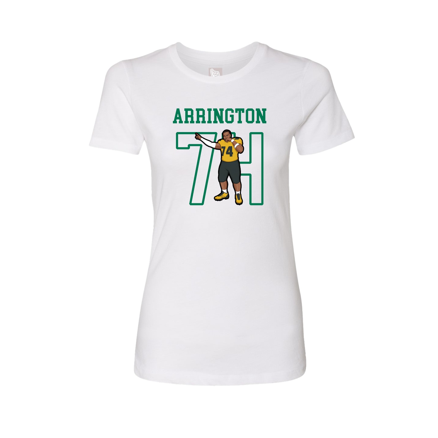 Fitted Women's Tee — Shirsey in White