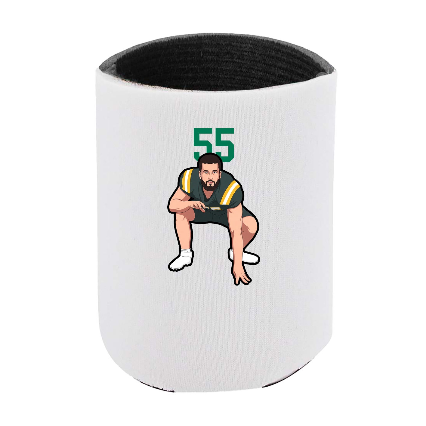 Can Holder — Number Top in White