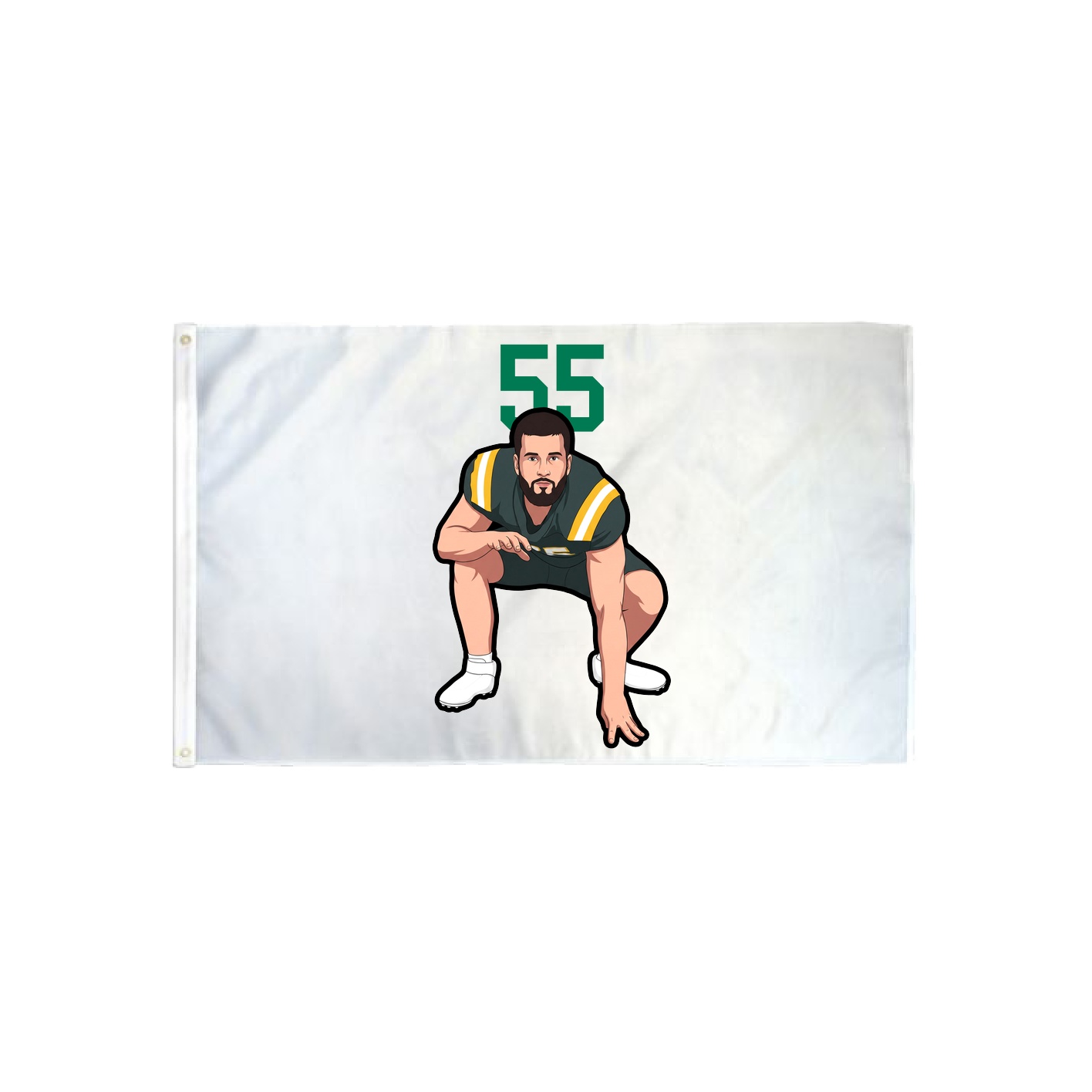 3x5 Flag — Number Top in Classic