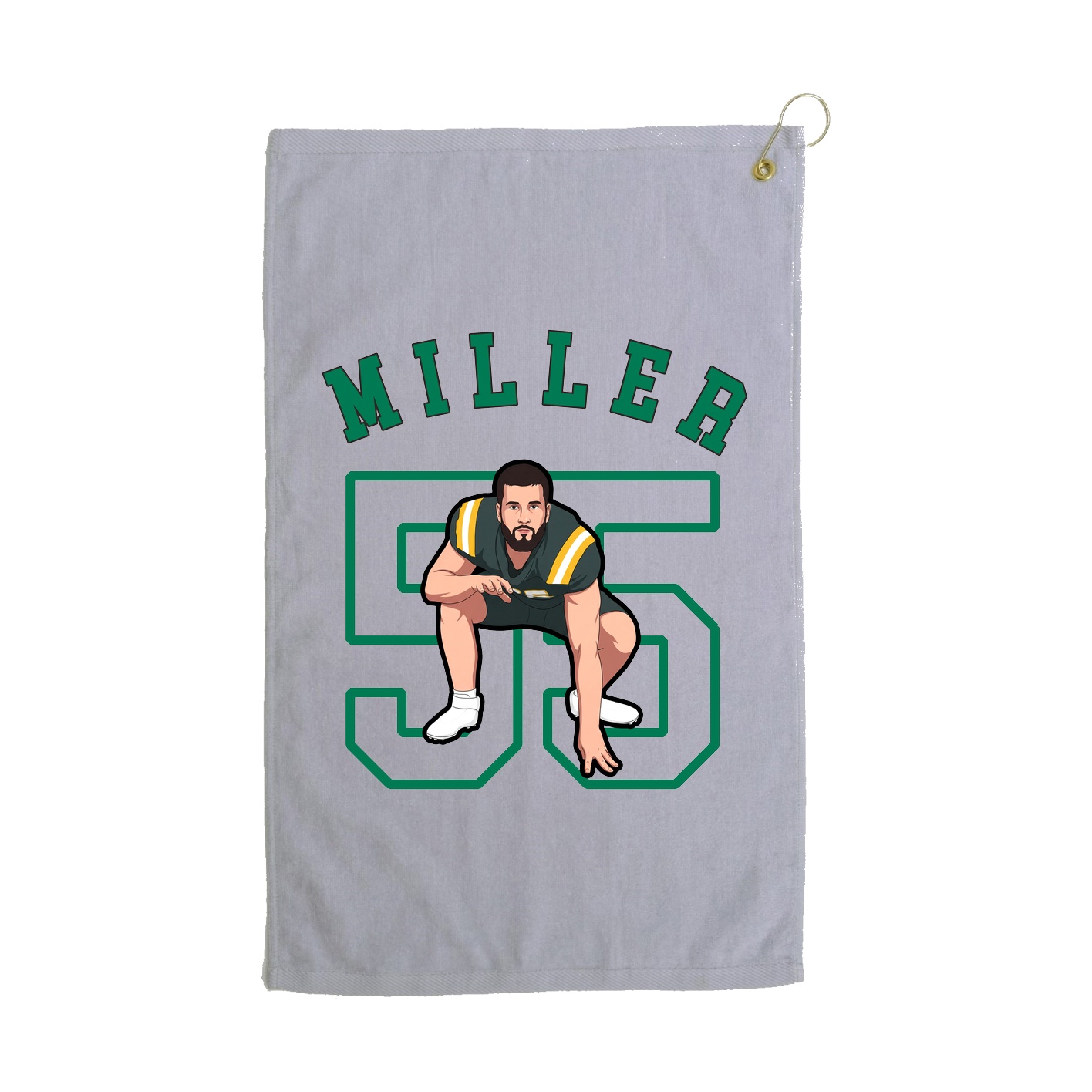 Golf Towel — Shirsey Arch in Grey