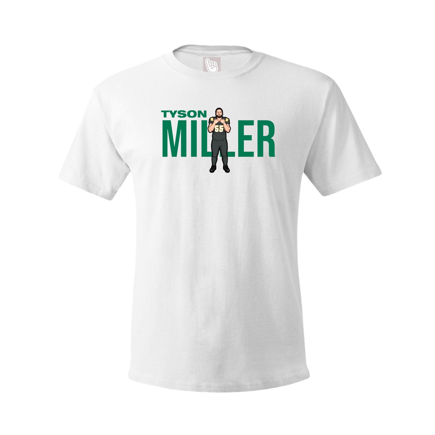 Tee — Player Name in White