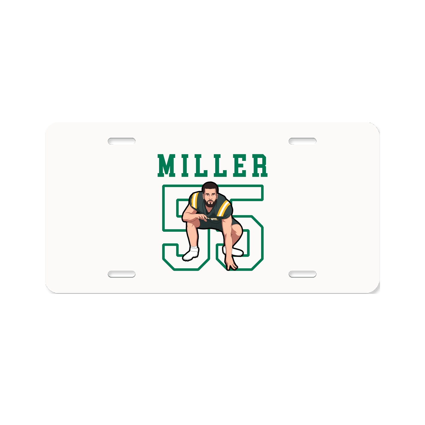License Plate — Shirsey in Classic