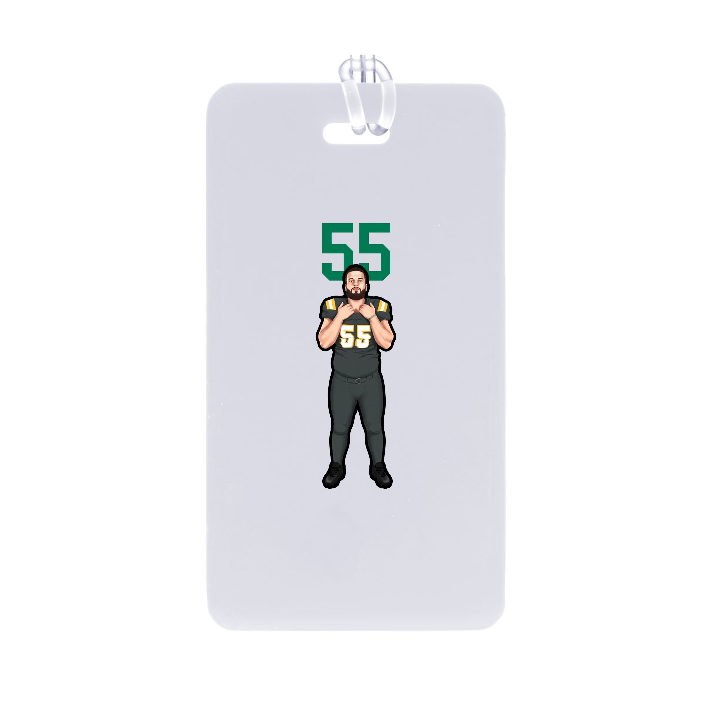 Bag Tag — Number Top in Classic