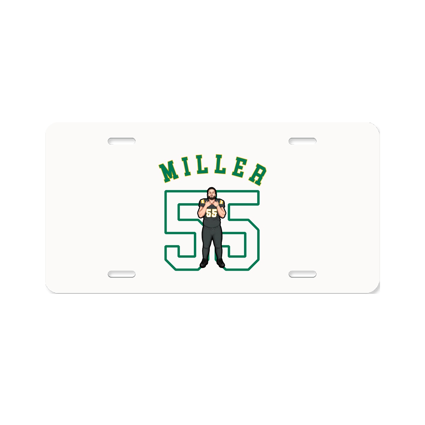 License Plate — Shirsey Arch in Classic