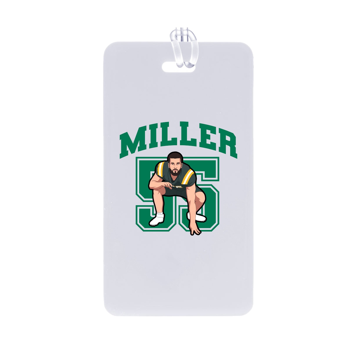 Bag Tag — Number in Classic
