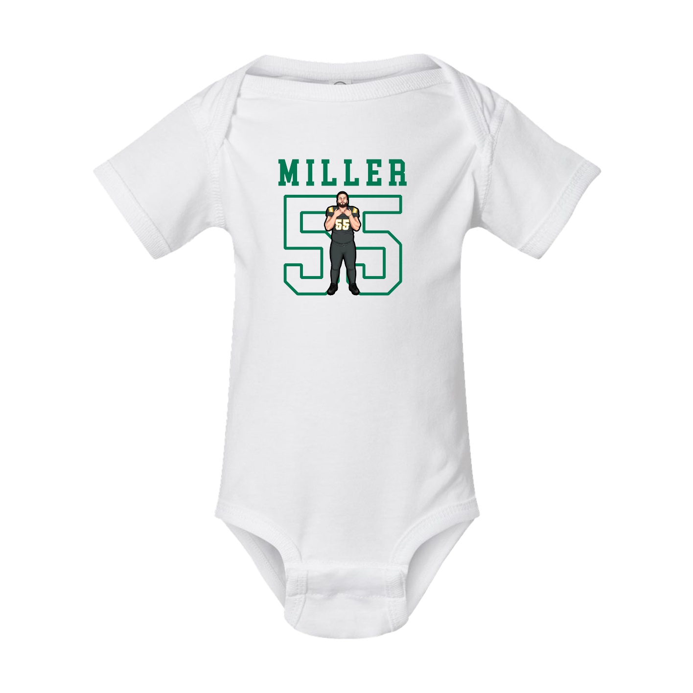 Baby Onesie — Shirsey in White