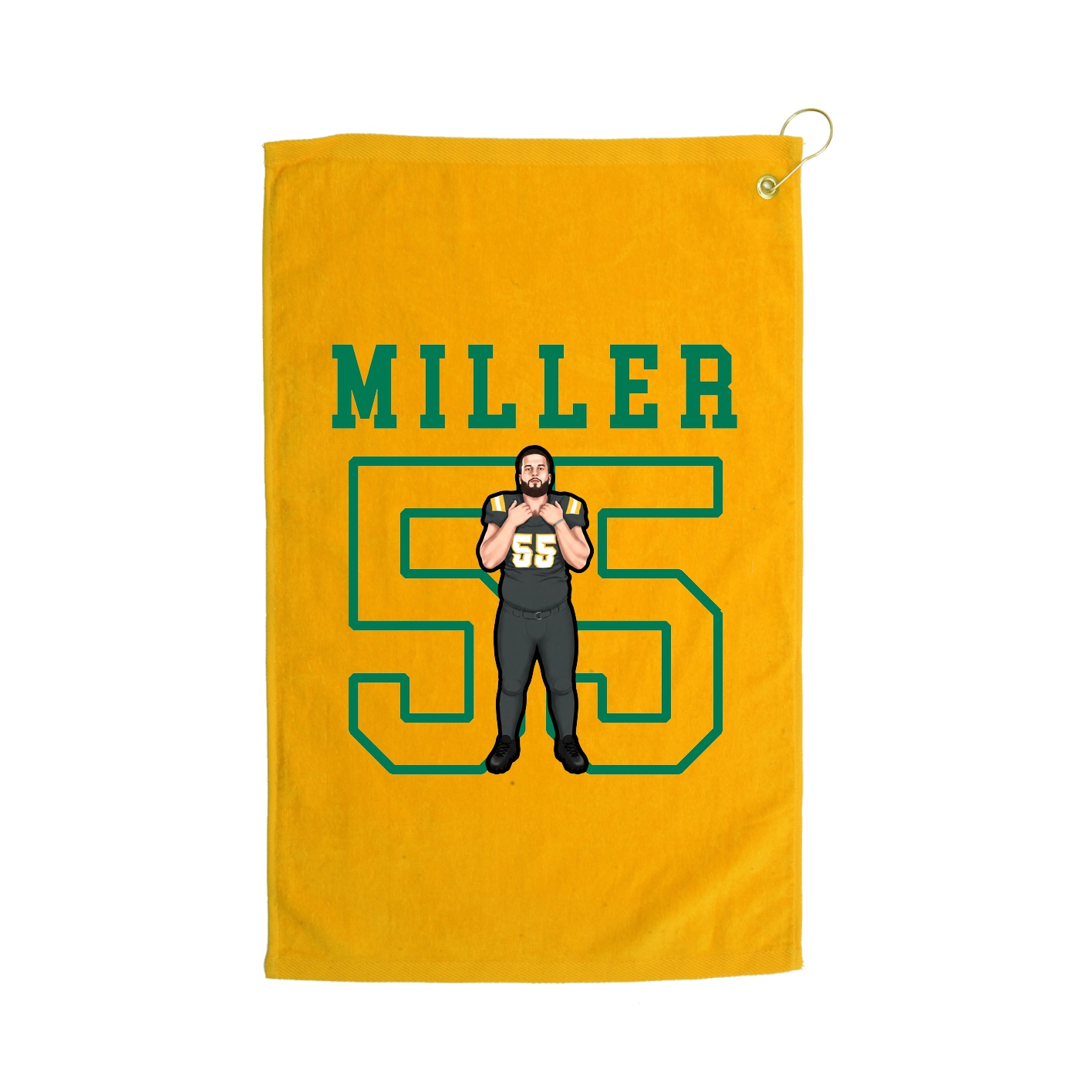 Golf Towel — Shirsey in Gold