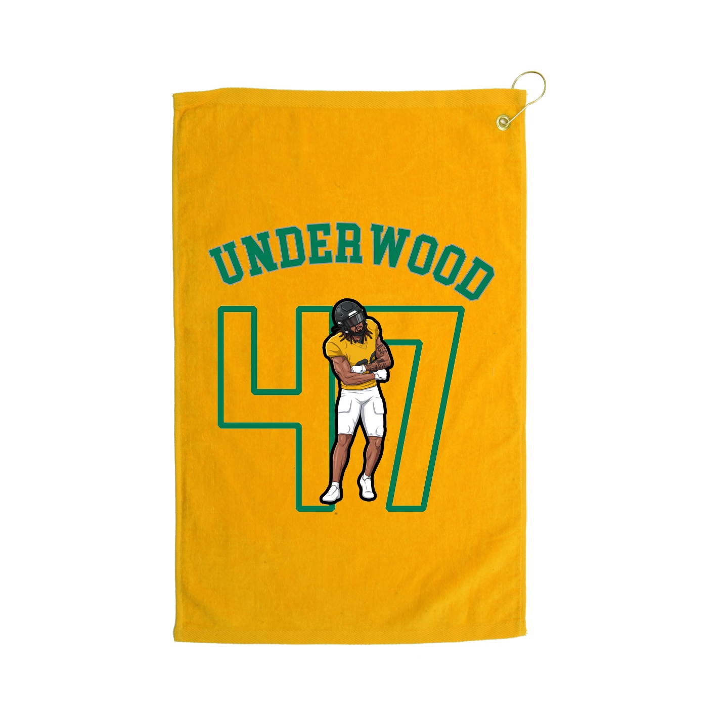 Golf Towel — Shirsey Arch in Gold