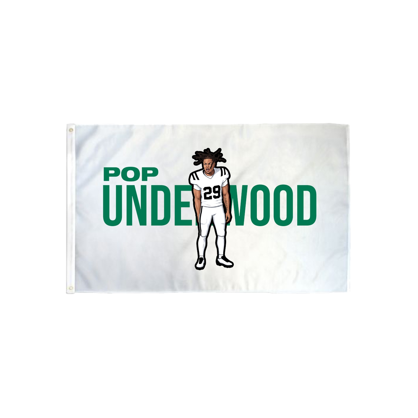 3x5 Flag — Player Name in Classic