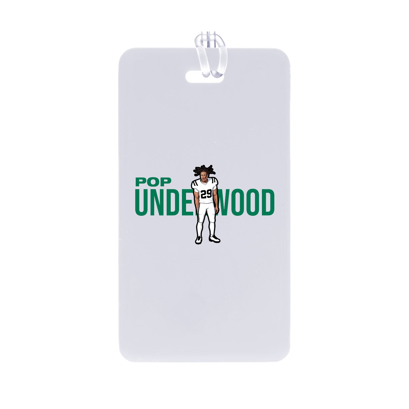 Bag Tag — Player Name in Classic