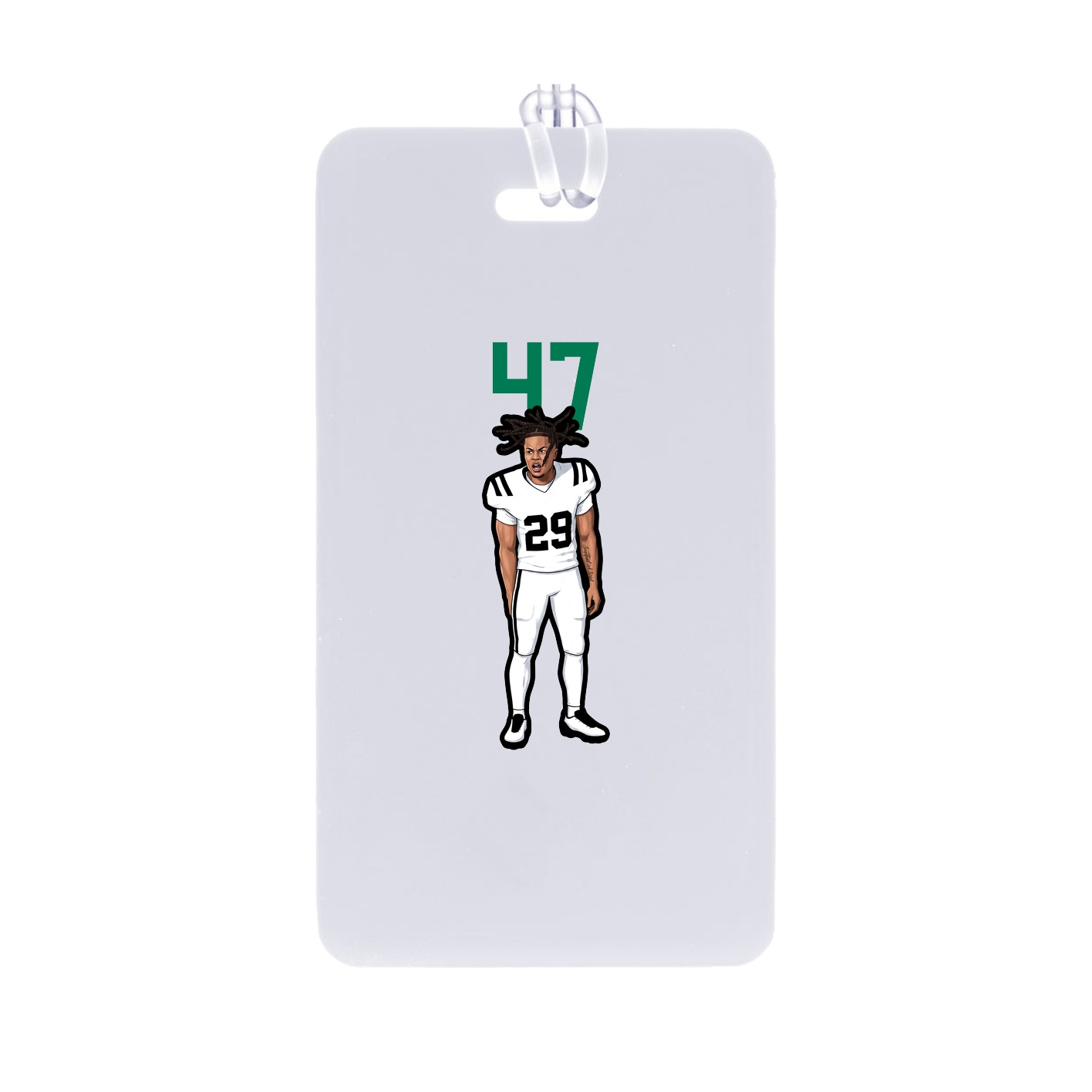 Bag Tag — Number Top in Classic