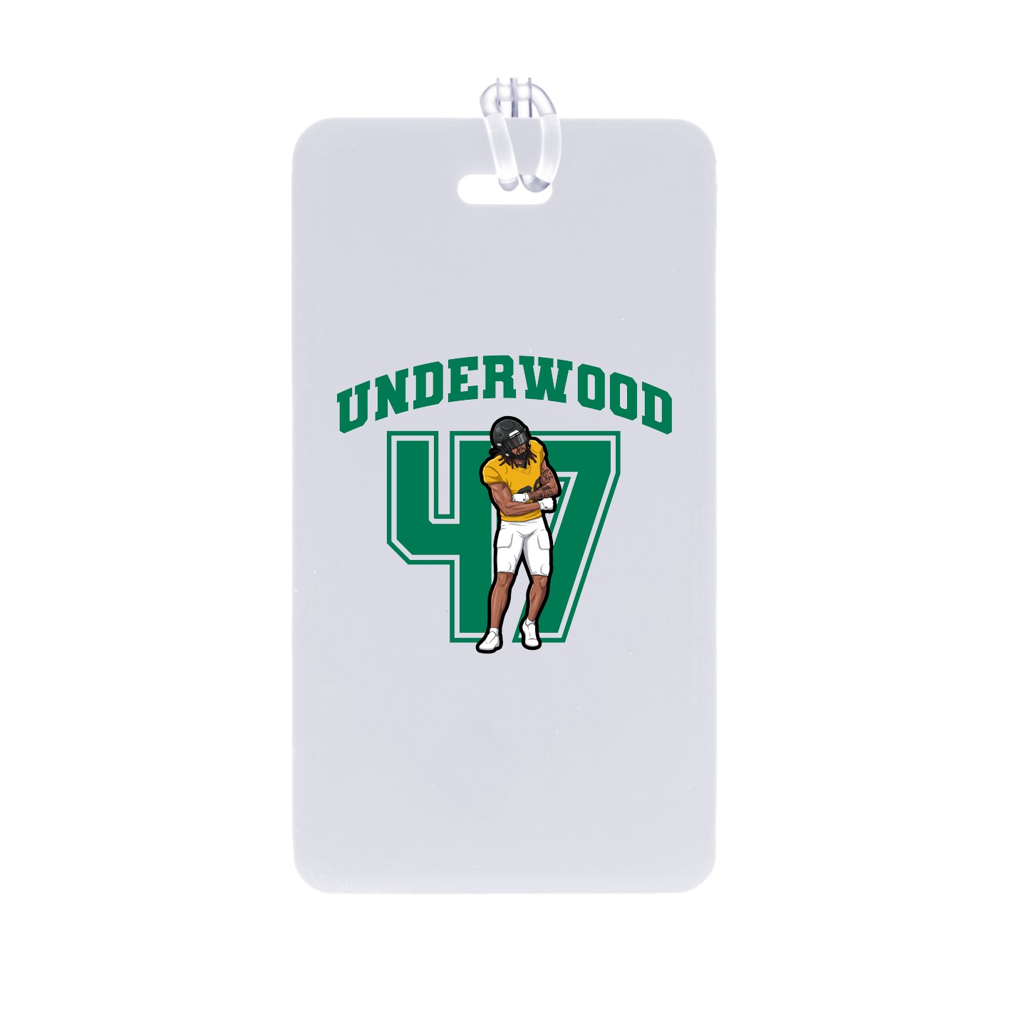 Bag Tag — Number in Classic