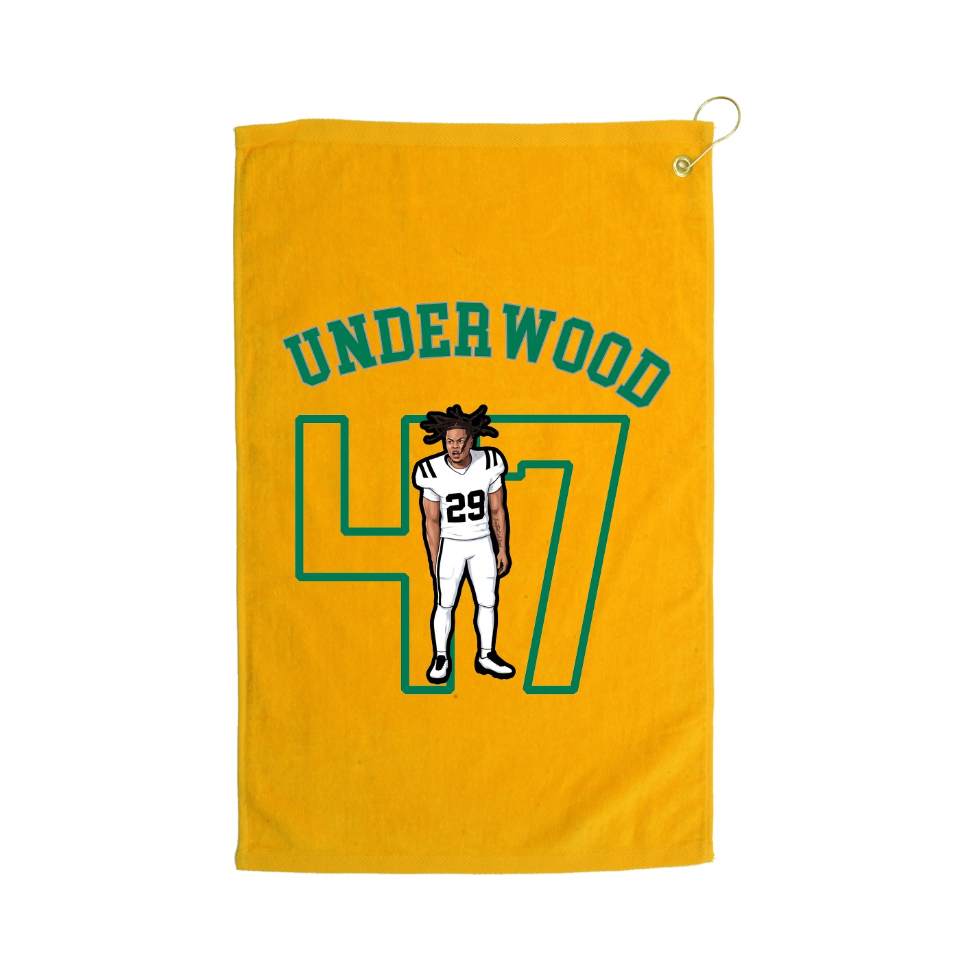 Golf Towel — Shirsey Arch in Gold