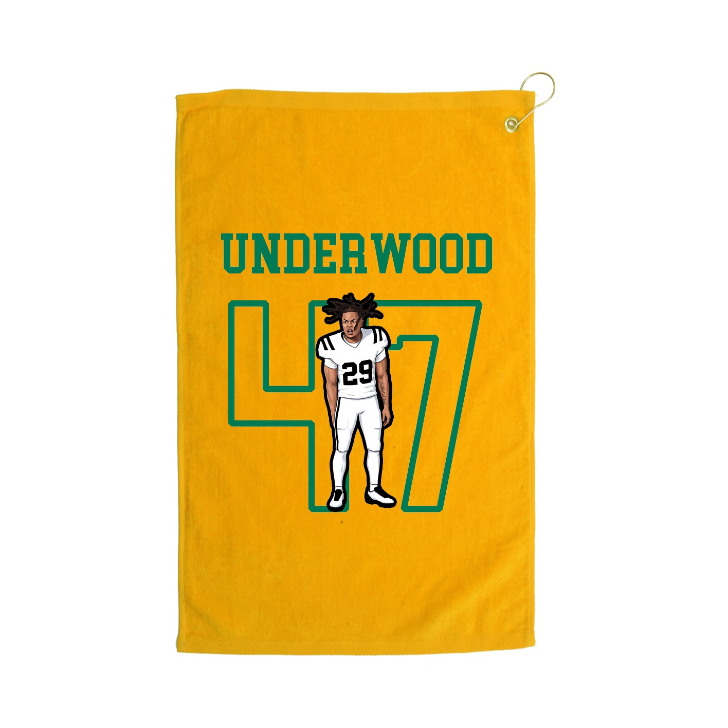 Golf Towel — Shirsey in Gold