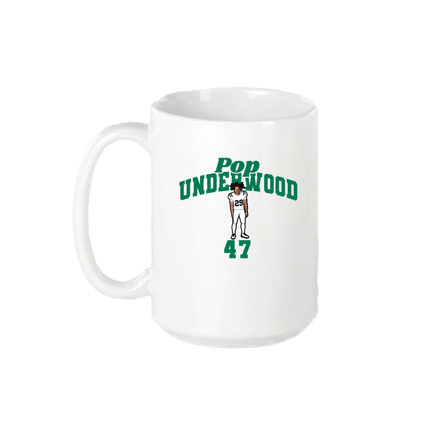 15oz Coffee Mug — Signature Arch in White