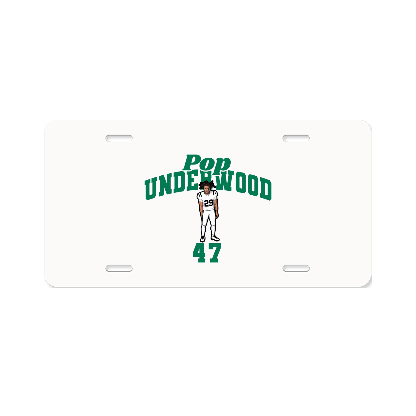 License Plate — Signature Arch in Classic