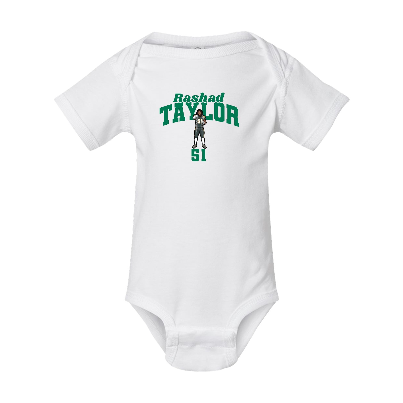 Baby Onesie — Signature Arch in White
