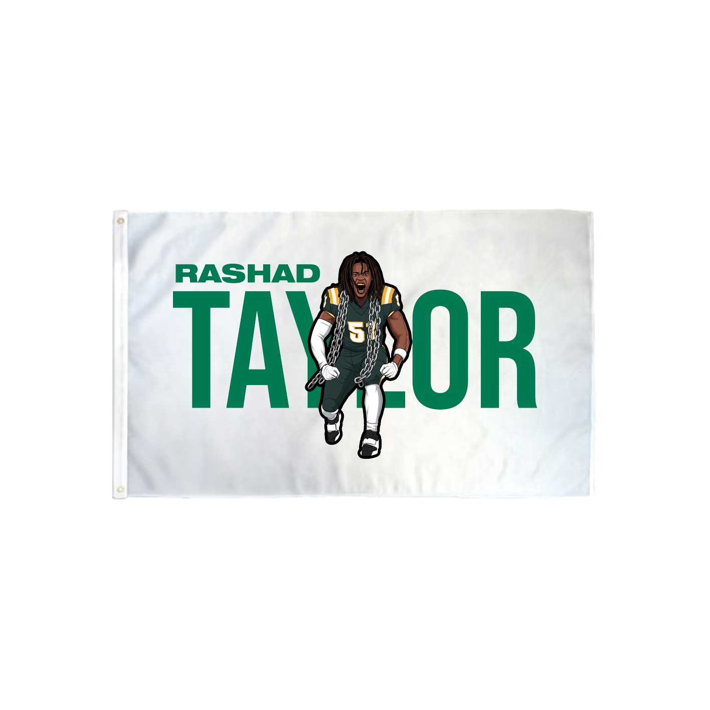 3x5 Flag — Player Name in Classic