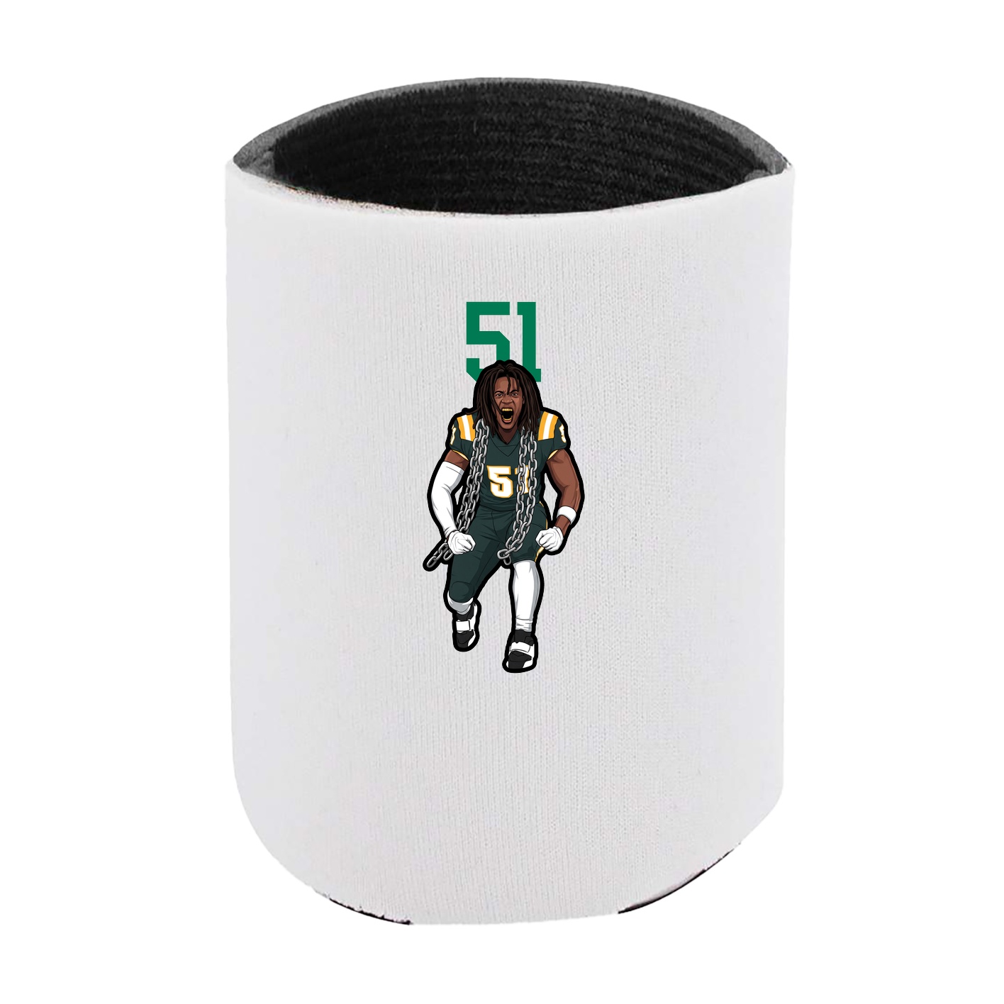 Can Holder — Number Top in White