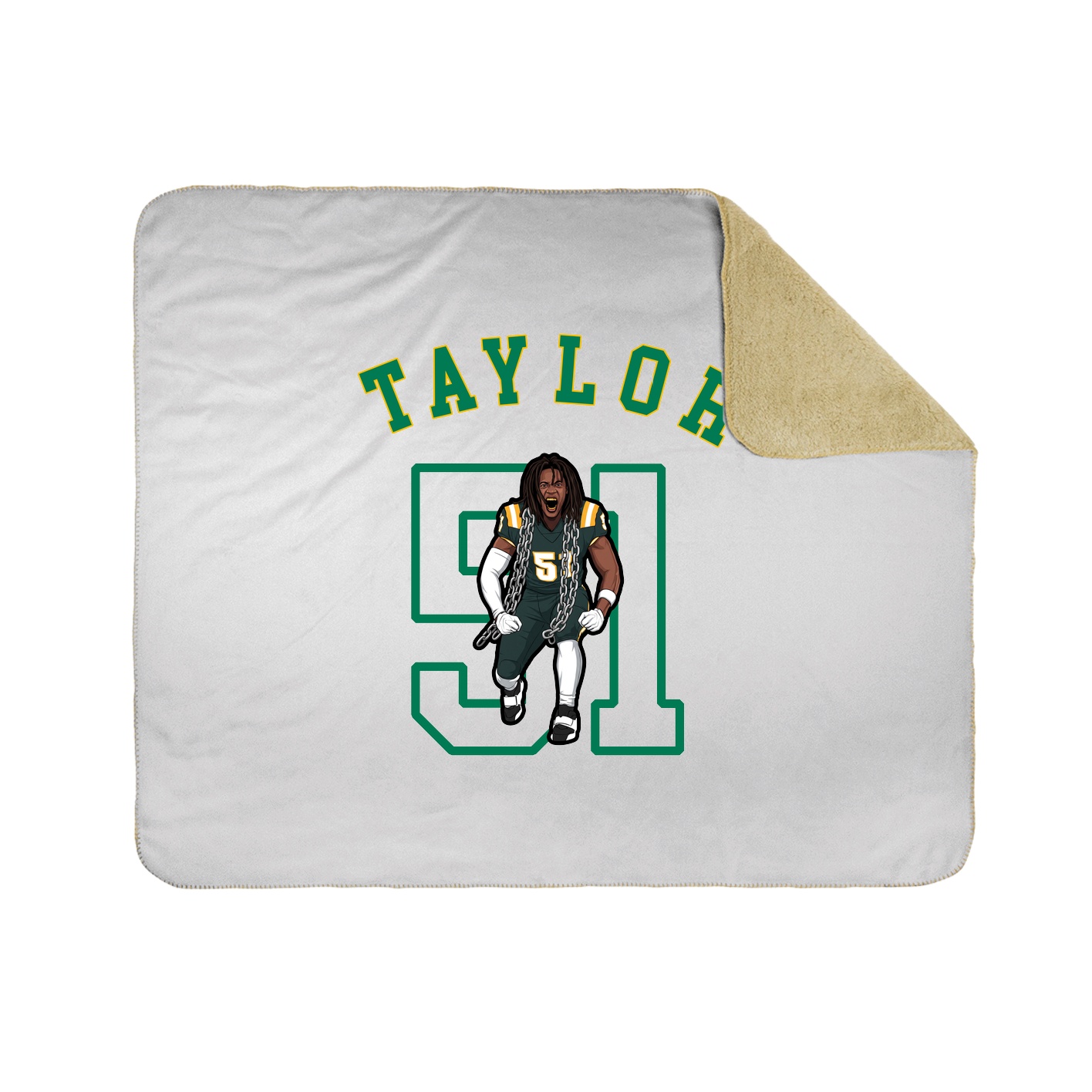Throw Blanket — Shirsey Arch in White