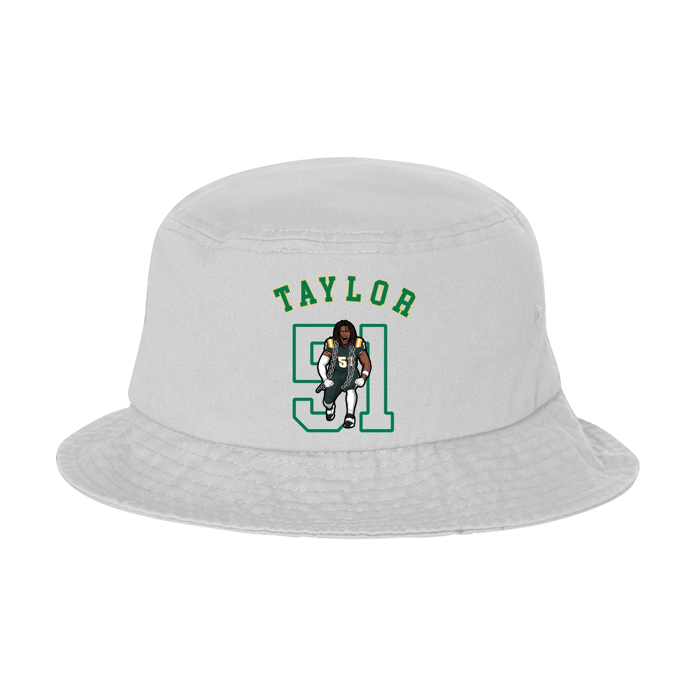 Bucket Cap — Shirsey Arch in White