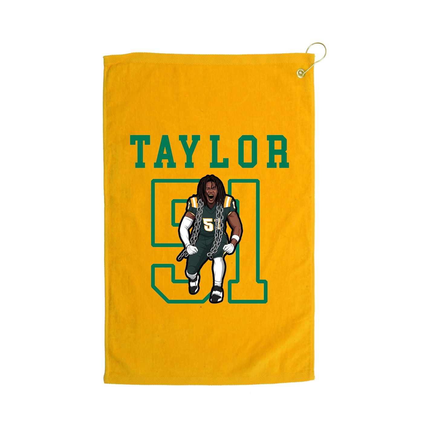 Golf Towel — Shirsey in Gold