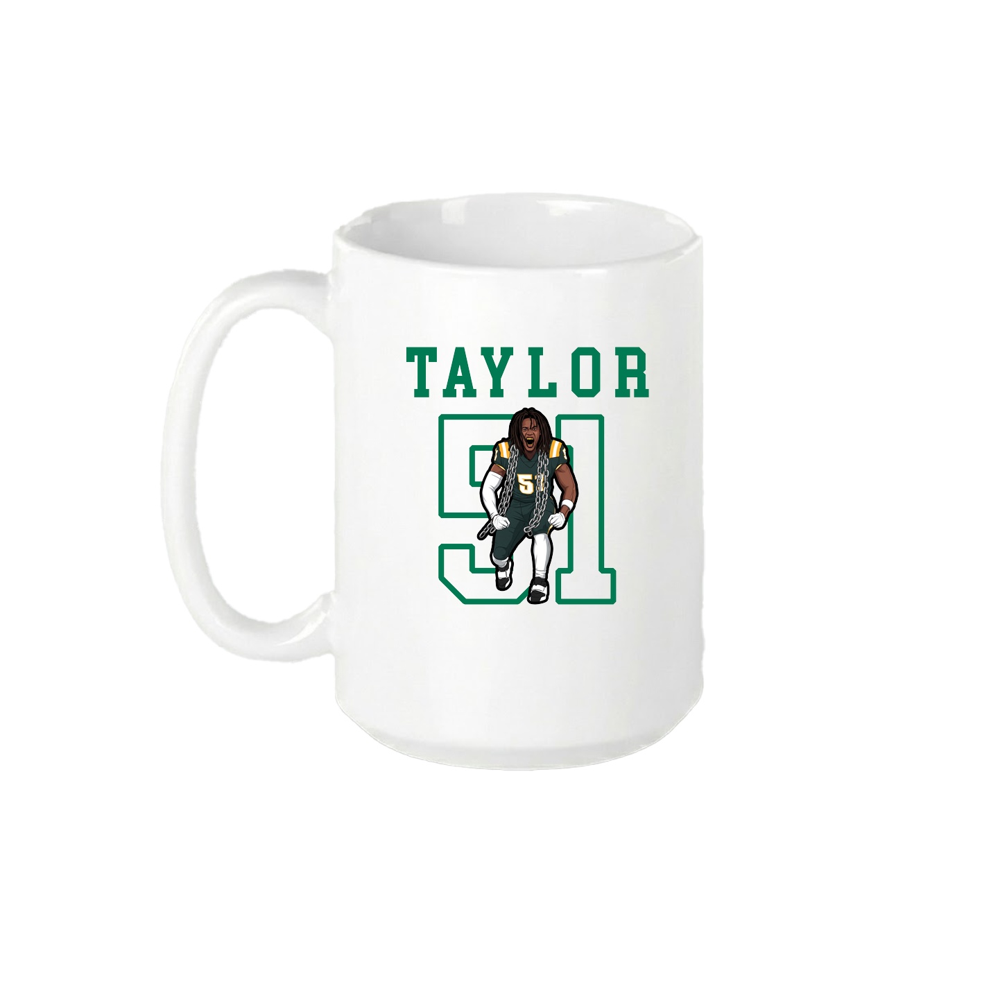 15oz Coffee Mug — Shirsey in White