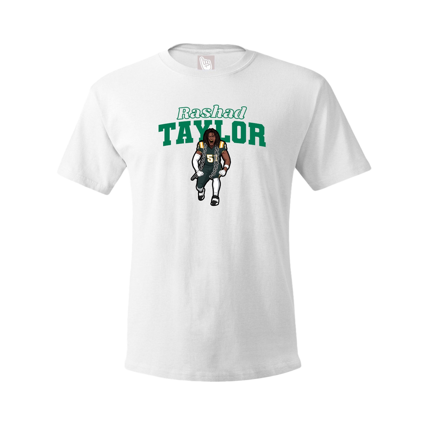Tee — Name Arch in White