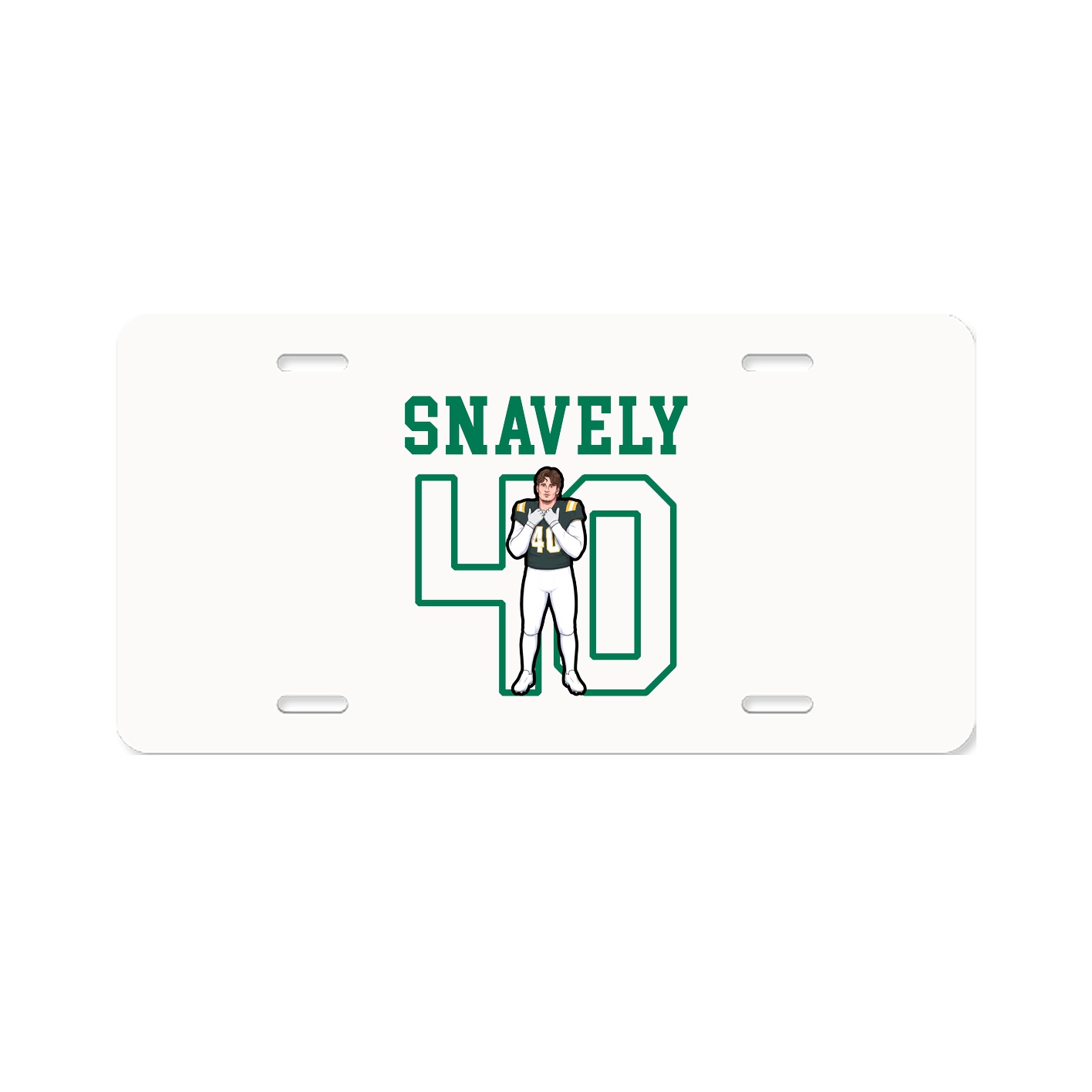 License Plate — Shirsey in Classic