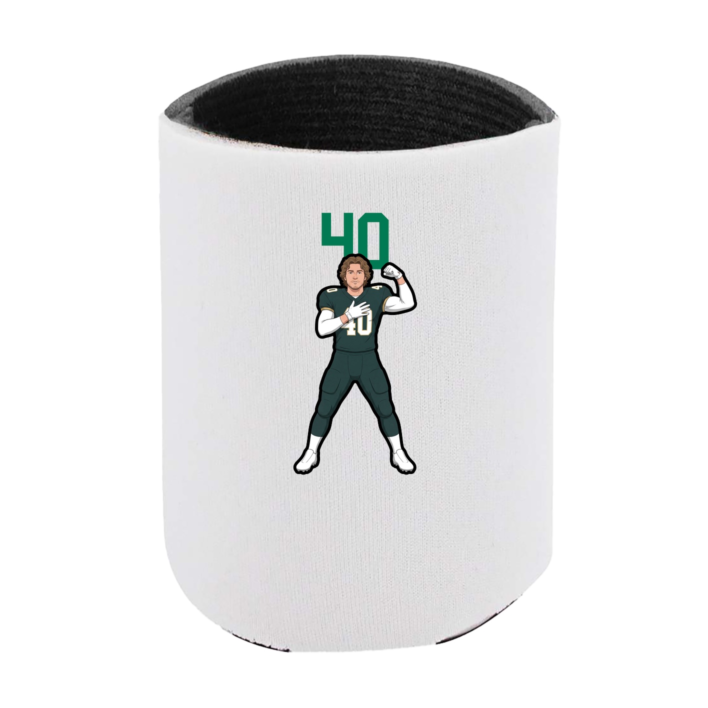 Can Holder — Number Top in White