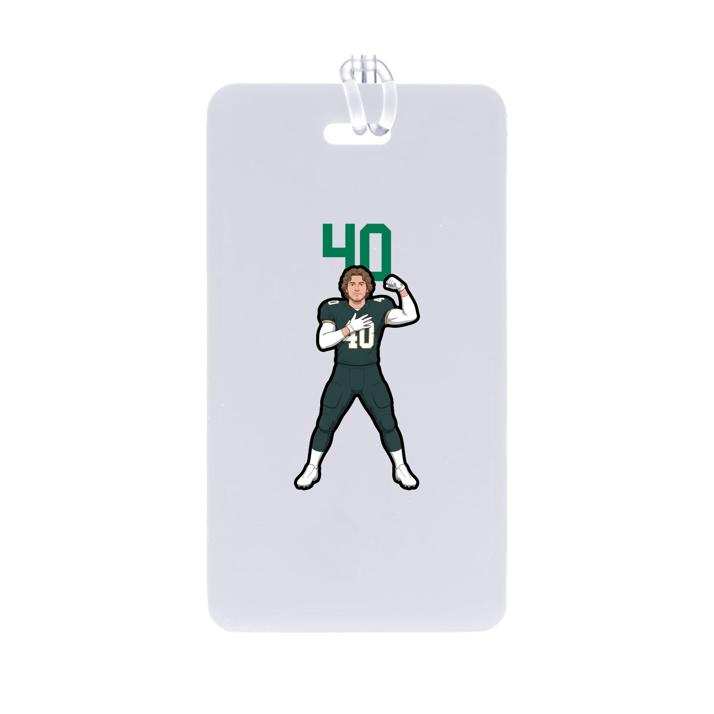 Bag Tag — Number Top in Classic