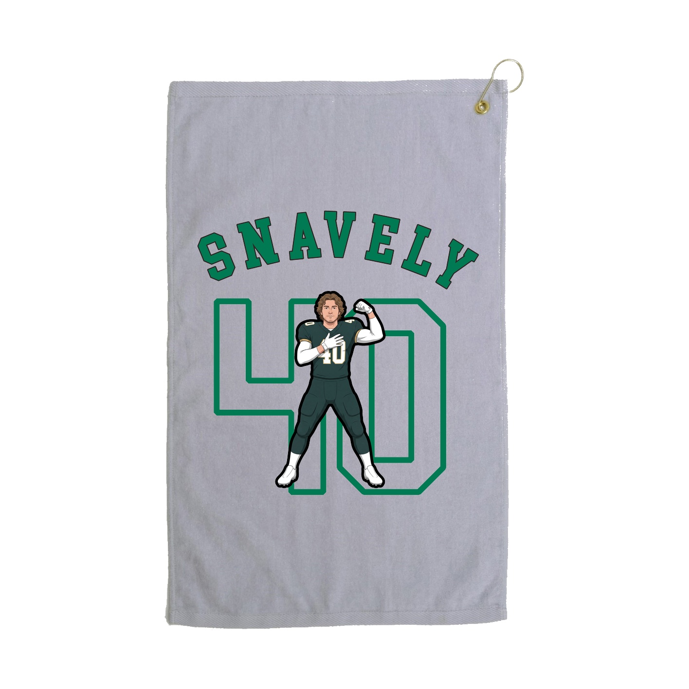 Golf Towel — Shirsey Arch in Grey