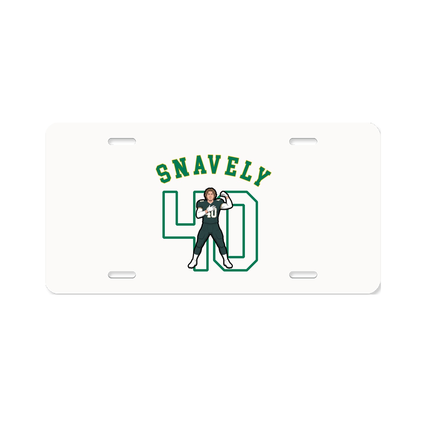 License Plate — Shirsey Arch in Classic