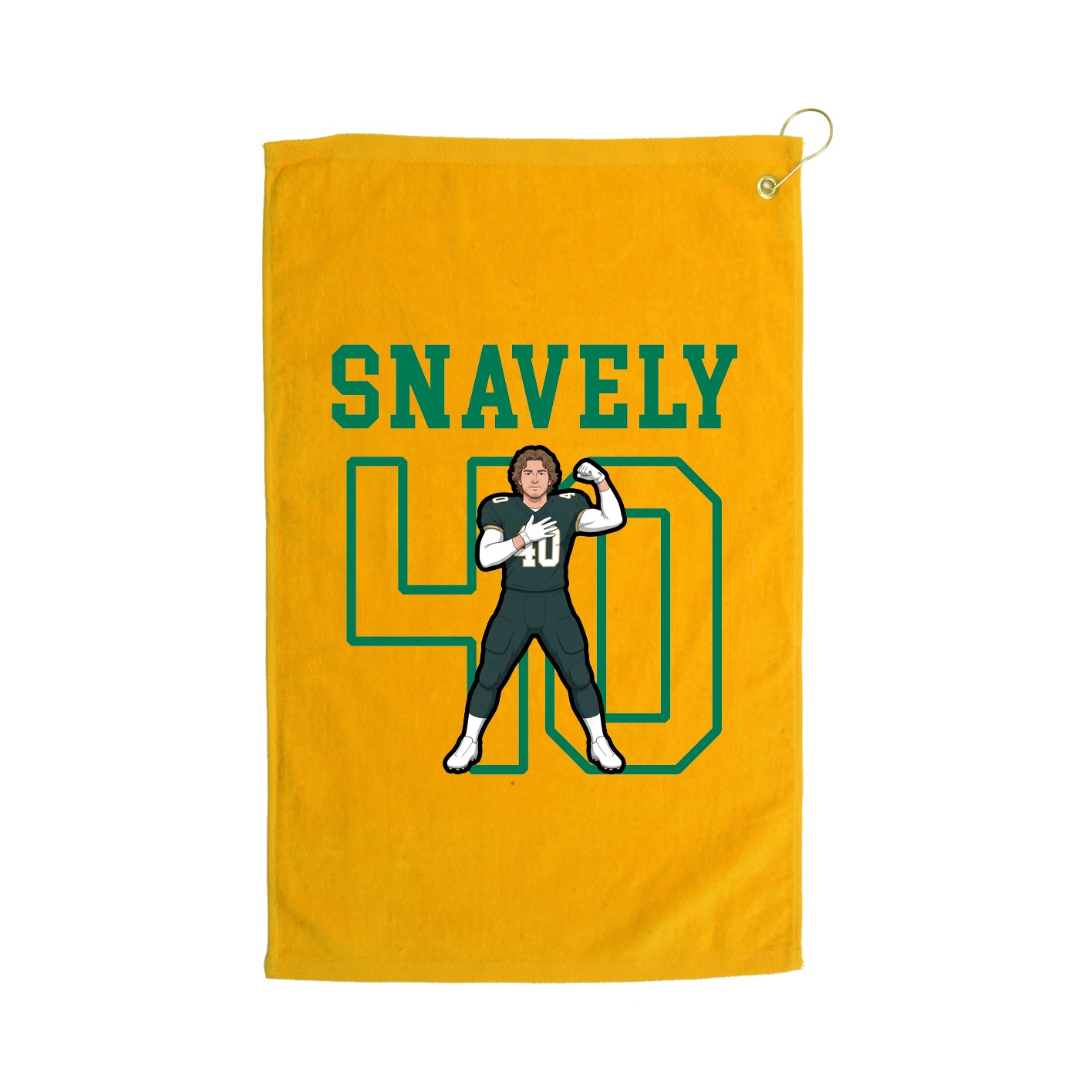 Golf Towel — Shirsey in Gold