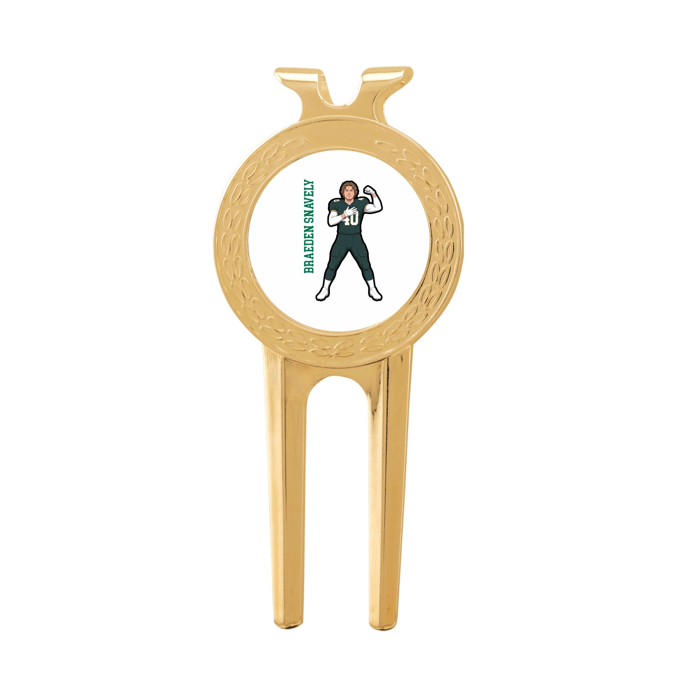 Divot Tool with Ball Marker — Name Vertical in Classic