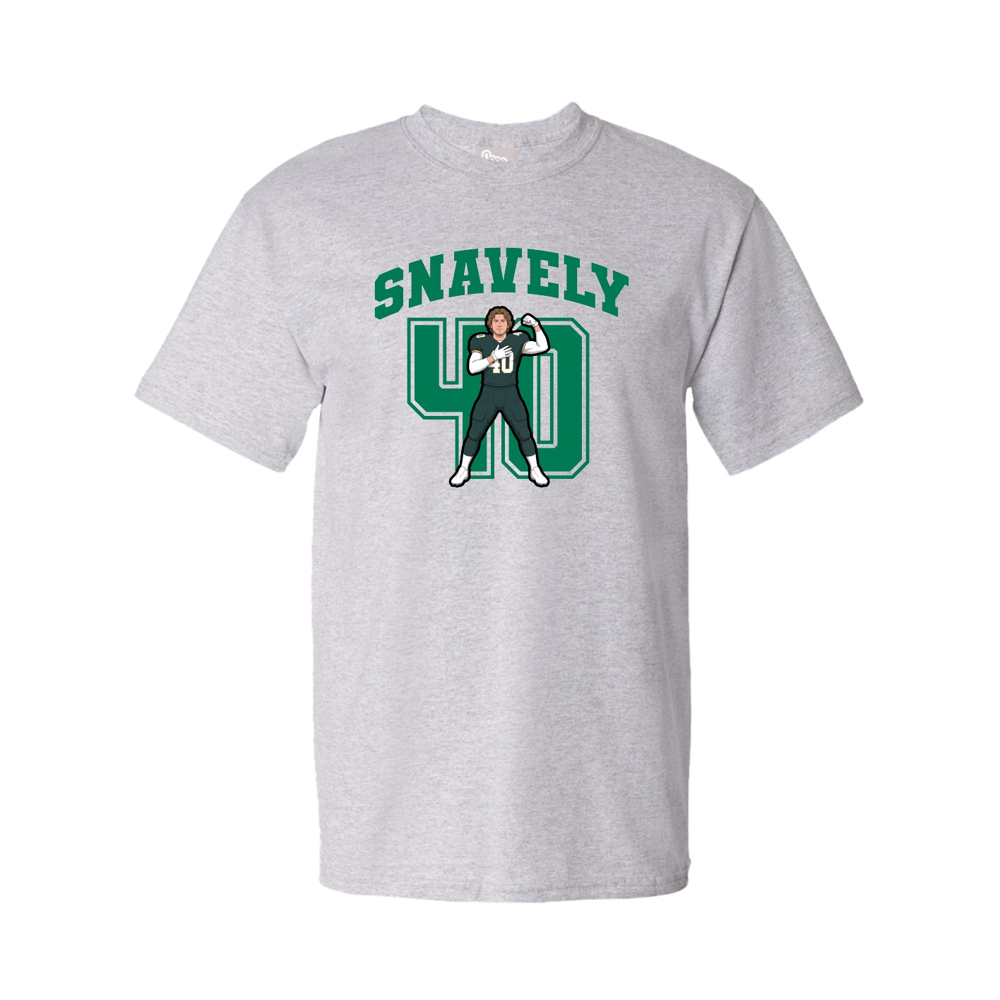 Tee — Number in Grey