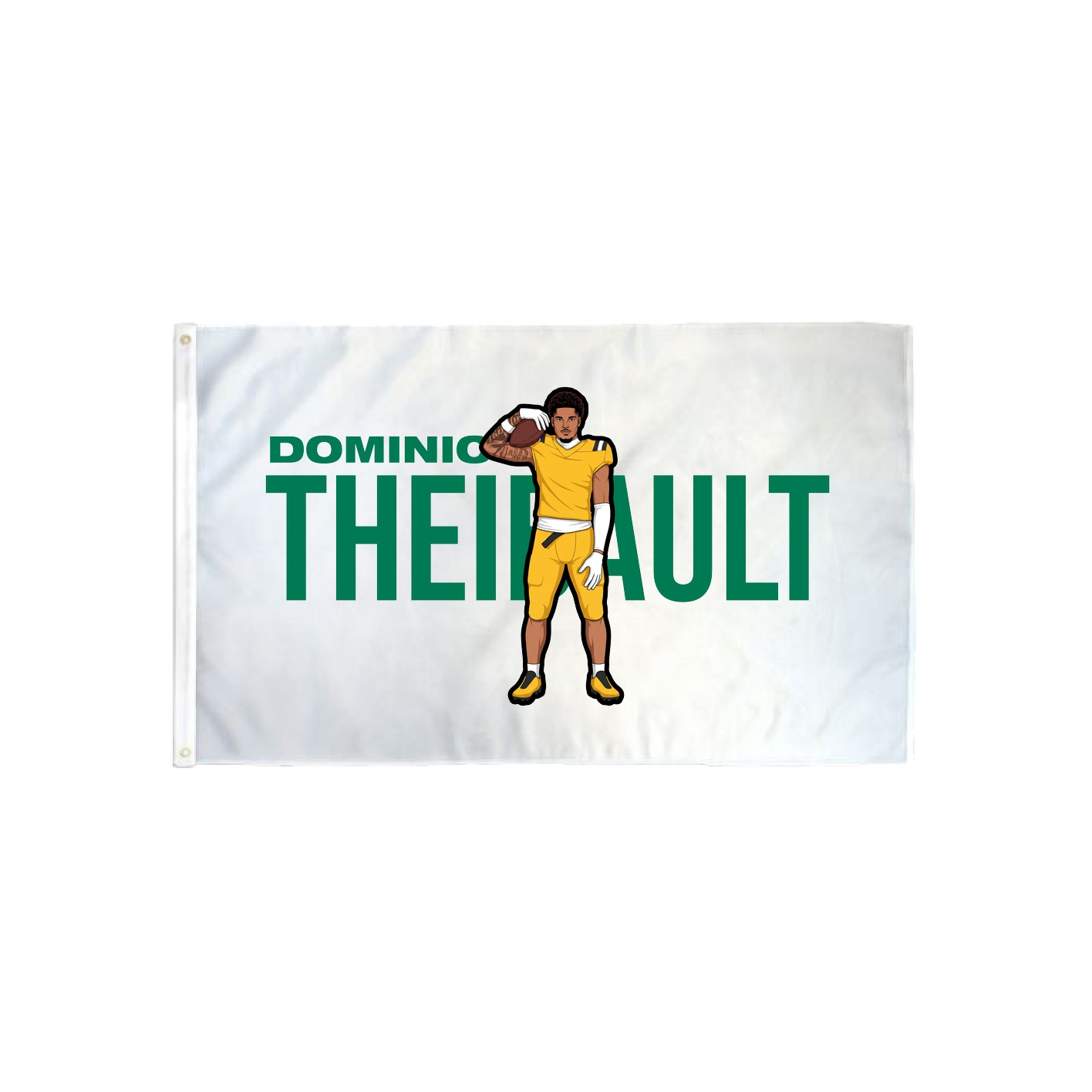 3x5 Flag — Player Name in Classic