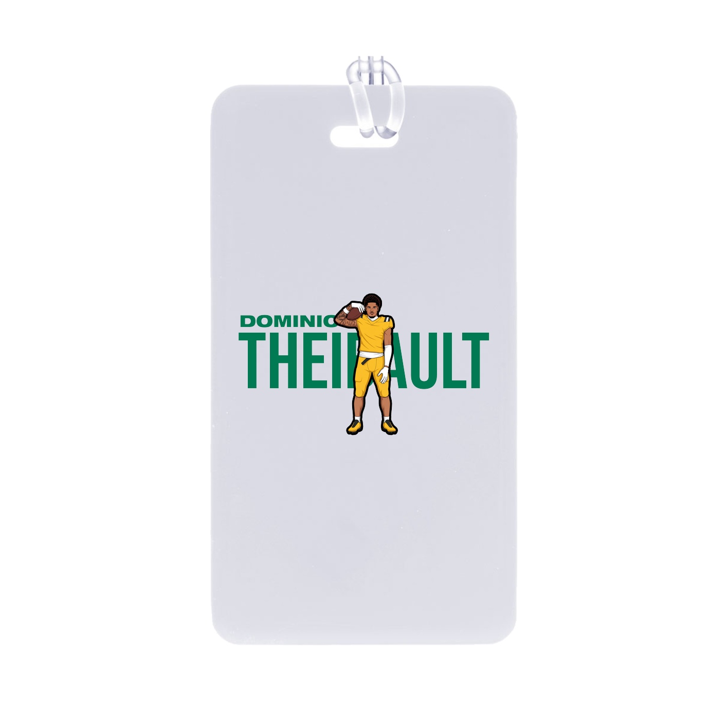 Bag Tag — Player Name in Classic