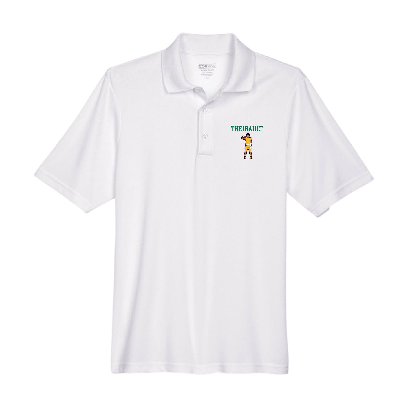 Performance Polo — Shirsey in White