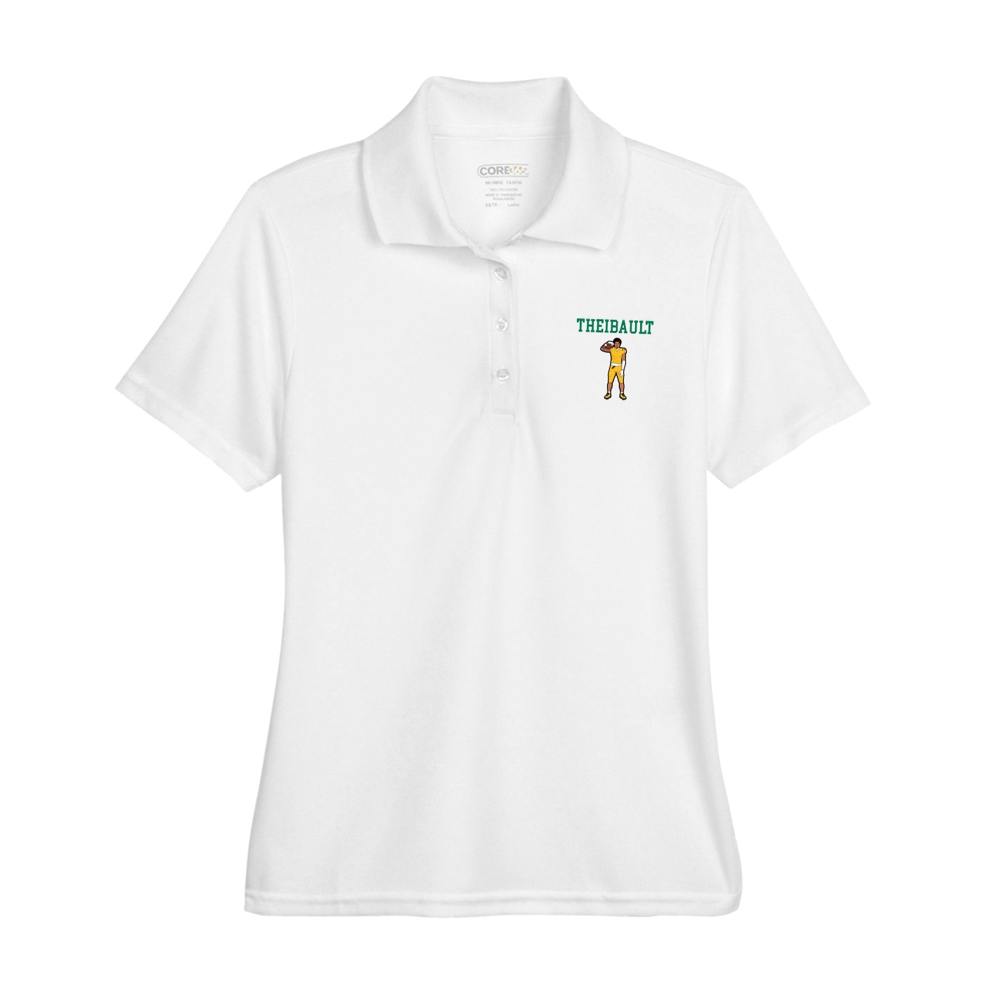 Womens Performance Polo — Shirsey in White