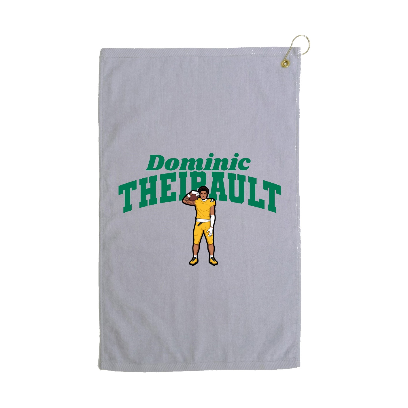 Golf Towel — Signature Arch in Grey