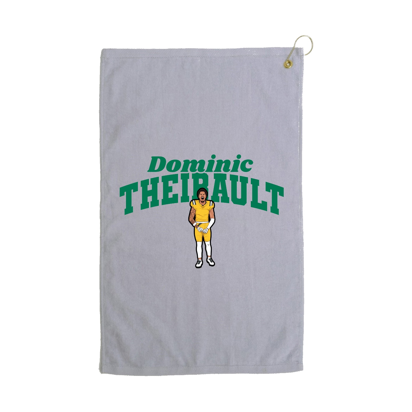 Golf Towel — Signature Arch in Grey