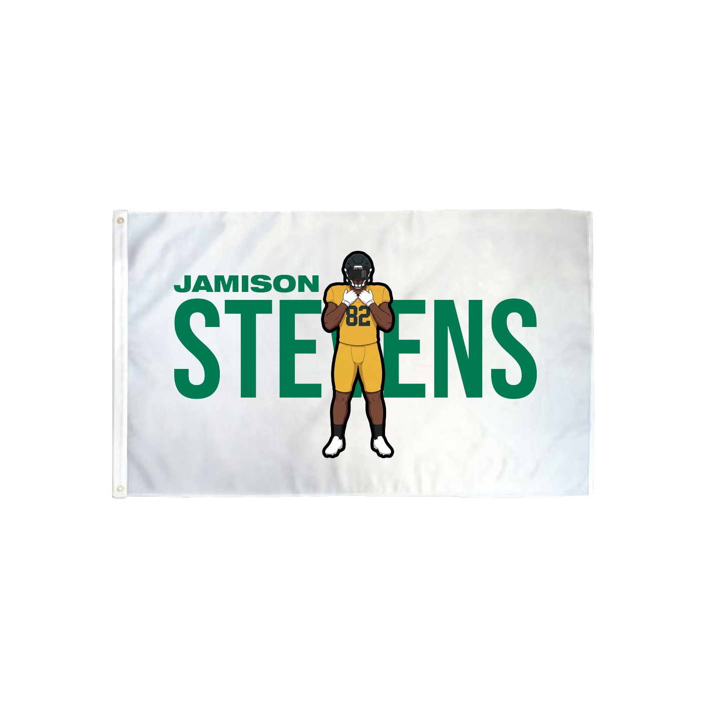 3x5 Flag — Player Name in Classic