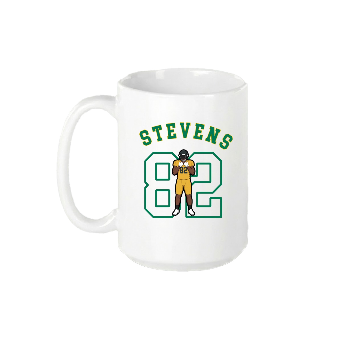 15oz Coffee Mug — Shirsey Arch in White