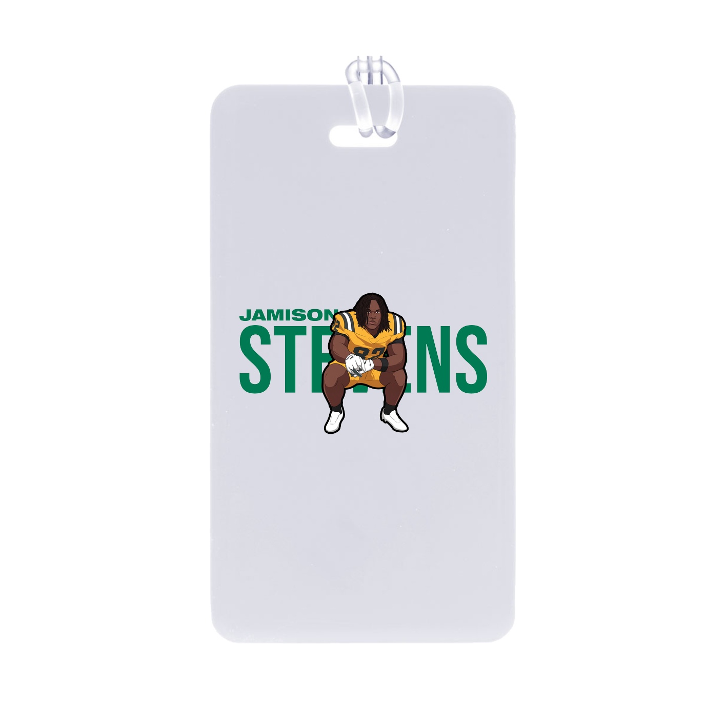 Bag Tag — Player Name in Classic