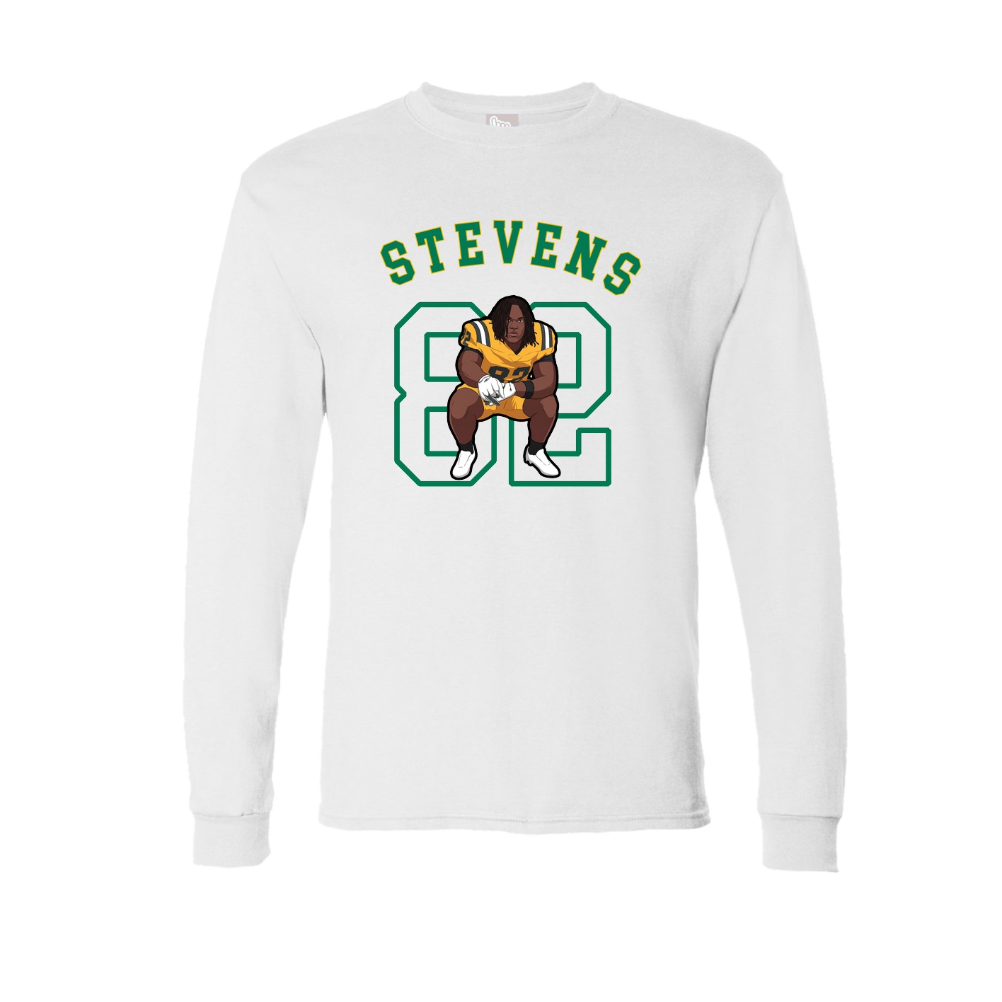 Long Sleeve Tee — Shirsey Arch in White