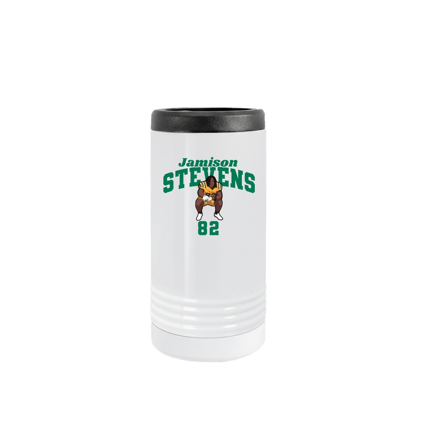 Slim Beverage Holder — Signature Arch in White
