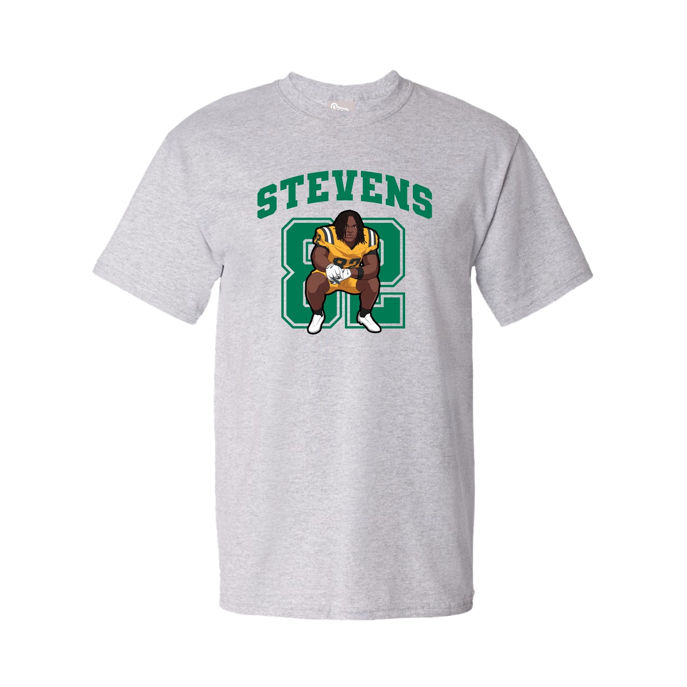 Youth Tee — Number in Grey